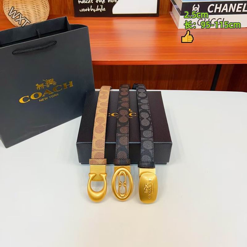 Coach belt 25mmX95-115cm 8L04